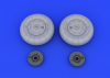 Eduard 648158 Bf 109G-10 wheels 1/48 (EDUARD)